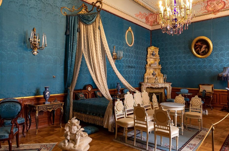 Юсуповский дворец синяя комната