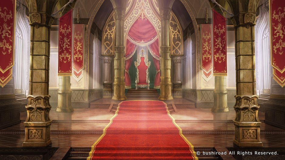 Сказочный дворец королевы Тронный зал