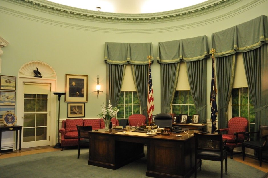 Oval Room in the White House
