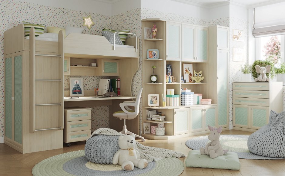 Комод Летиция лазурит