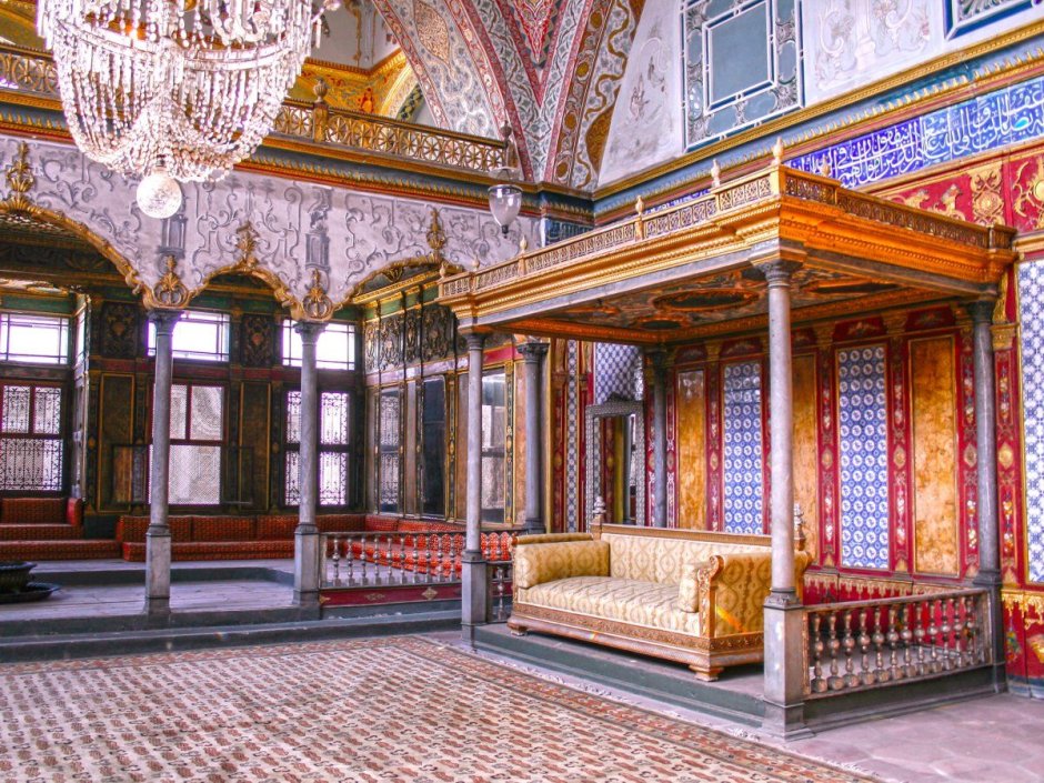Дворец Топкапы в Стамбуле гарем