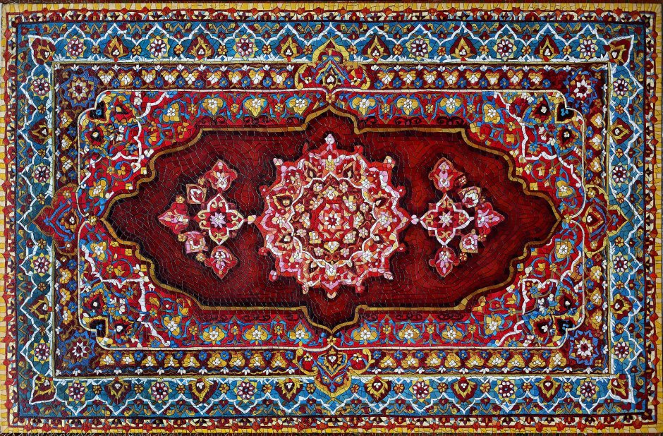 Иранские ковры вектор