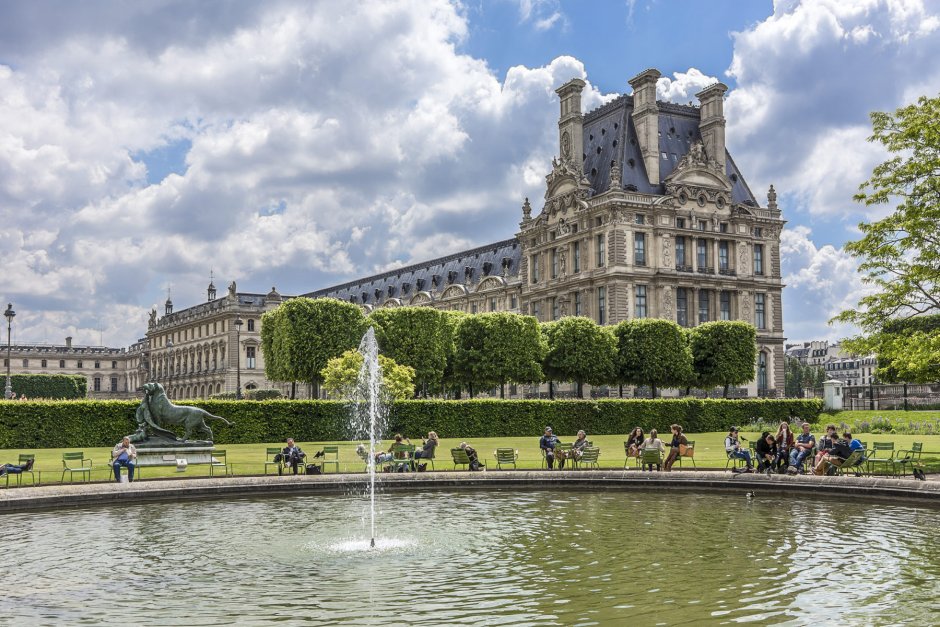 Реконструкция дворца Тюильри в Париже