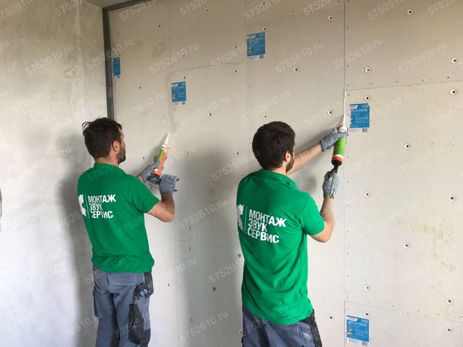 Каркасная система звукоизоляции стен «стандарт п»