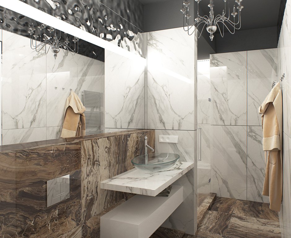 Монте Тиберио Керама ванная комната