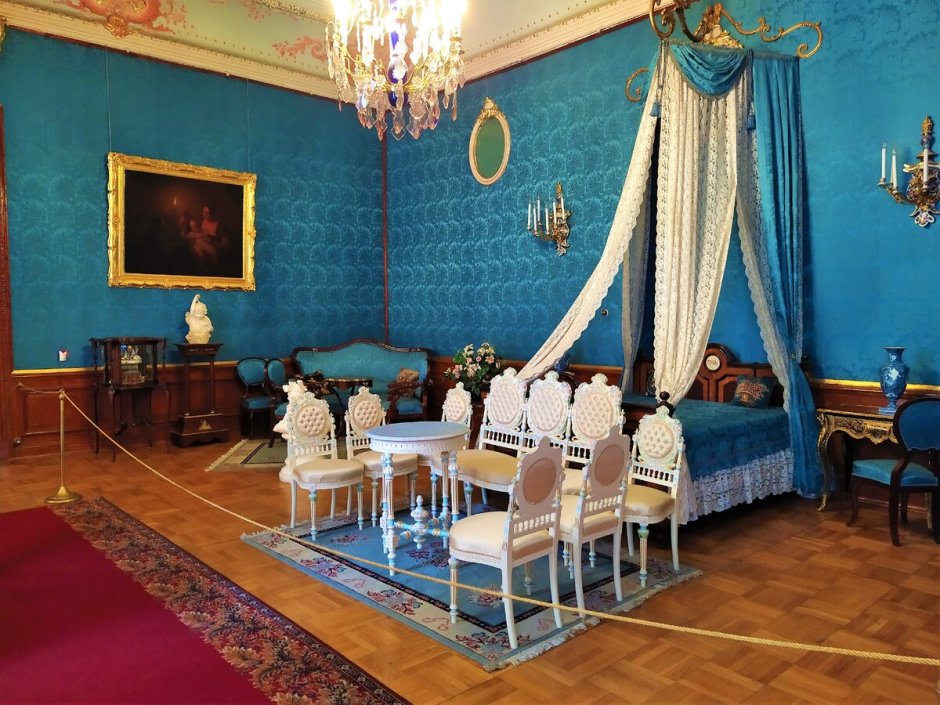 Синяя гостиная в Юсуповском Дворце