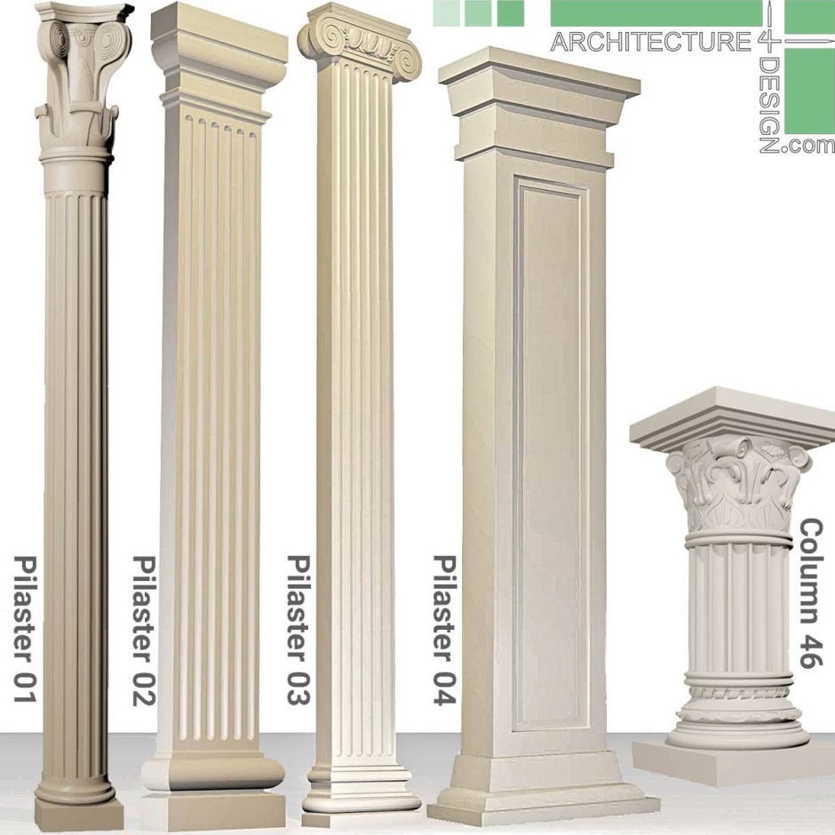 Columns 3ds Max