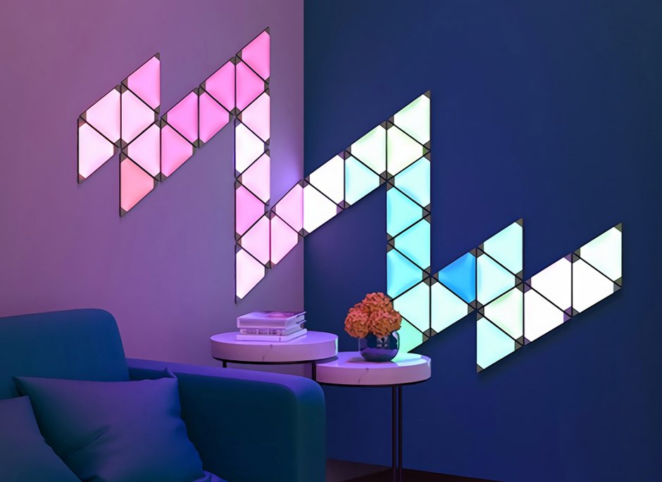 Модульный настенный светильник Xiaomi Nanoleaf