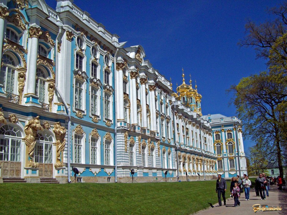 Большой Екатерининский дворец в Царском селе