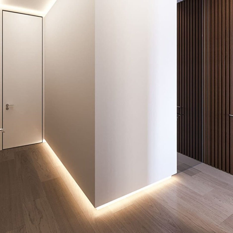 Напольный плинтус ASL 003 led