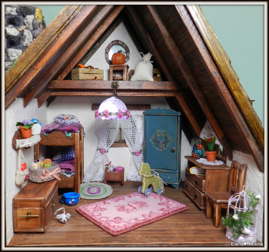 Елена Никитина кукольные домики