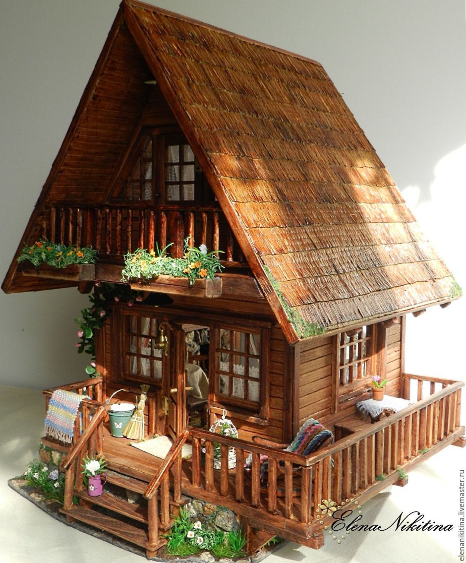 Миниатюрный кукольный домик