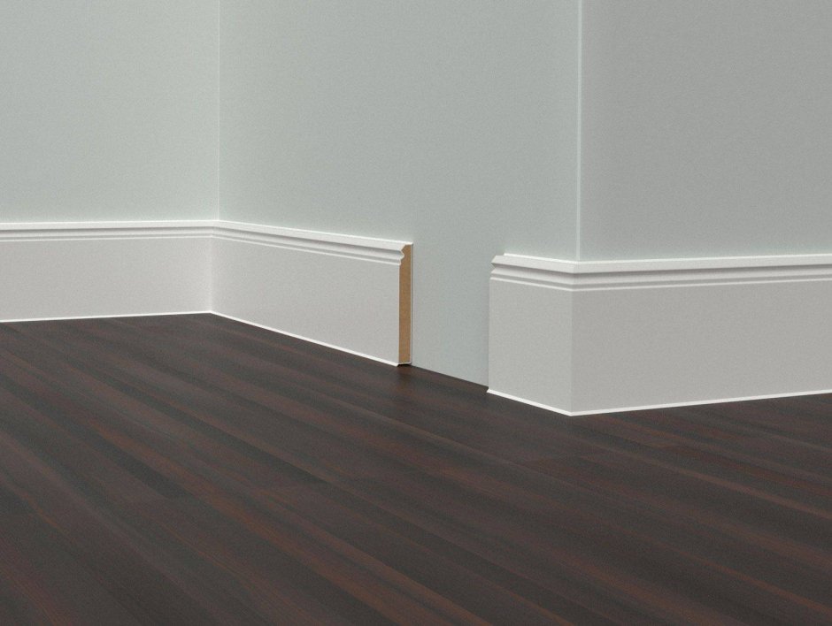 Плинтус алюминиевый Diele пл80