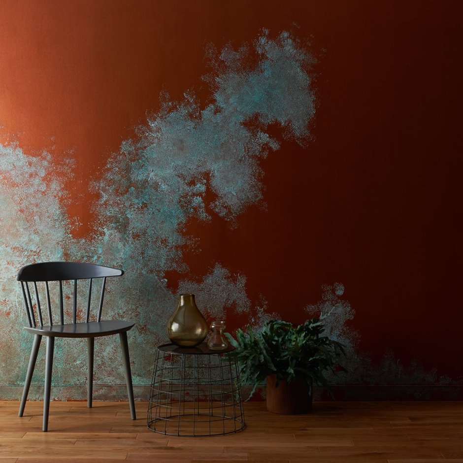 Краска"Copper Patina in a Modern Interior"