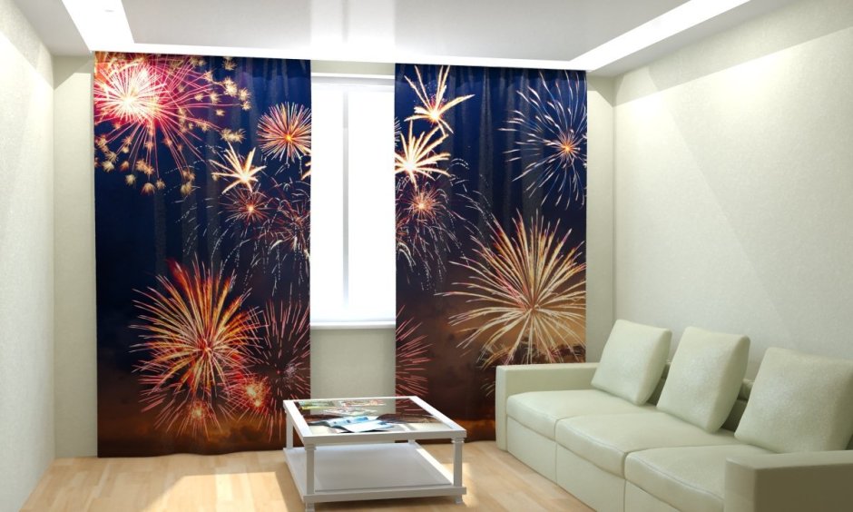 Фотошторы с лебедями