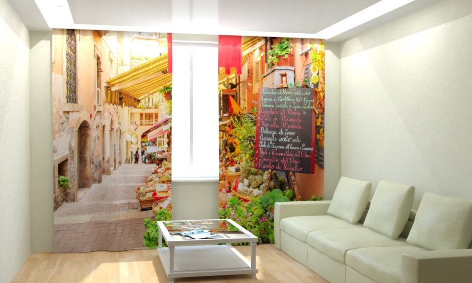 Идеи декора с тропическими обоями