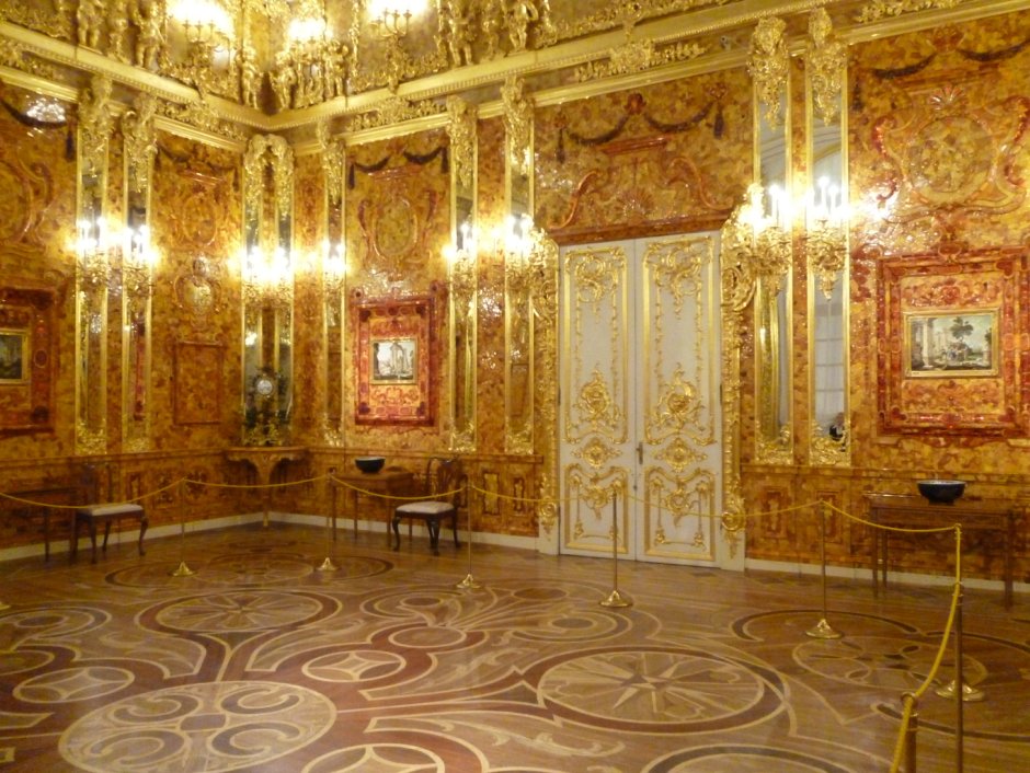 Пушкин янтарная комната