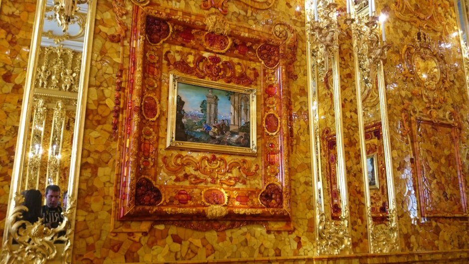 Янтарная комната в Екатерининском Дворце