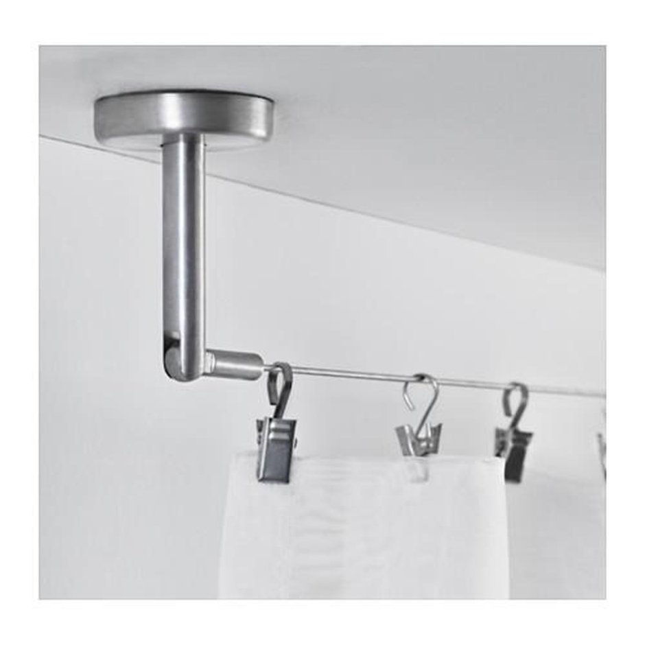 ФОРСИНТ гардинная струна, белый 200см