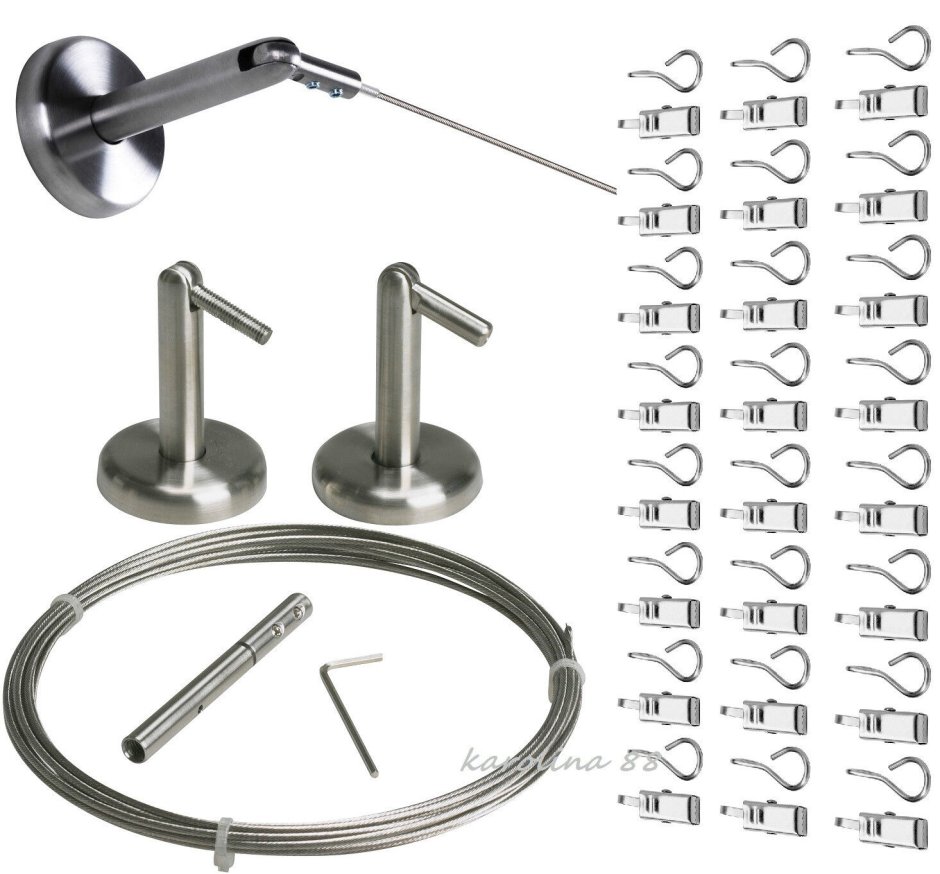 Ikea Dignitet Curtain wire Stainless Steel