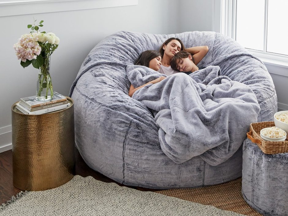 Гигантская подушка кровать lovesac