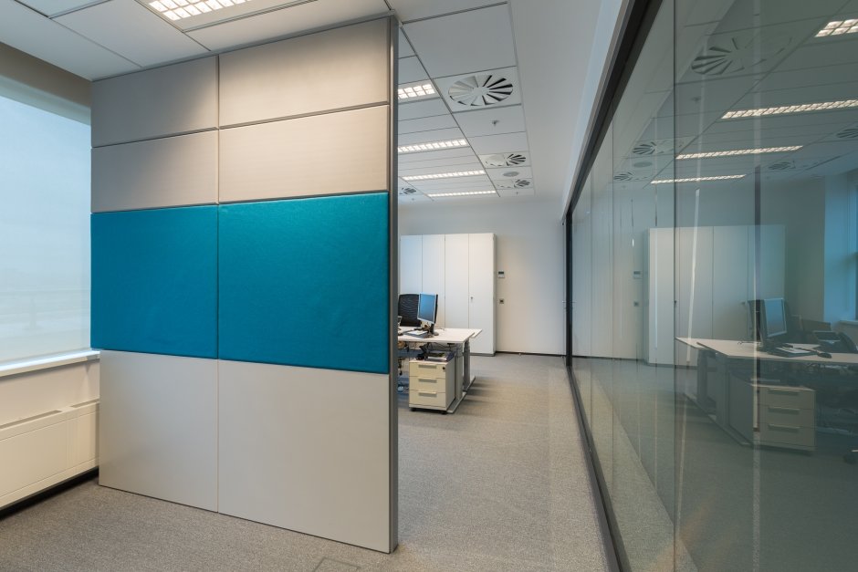 Офисные кабинеты интерьер HPL панели