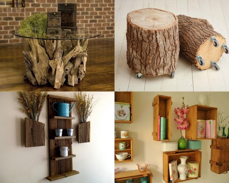 Экостиль в интерьере декор