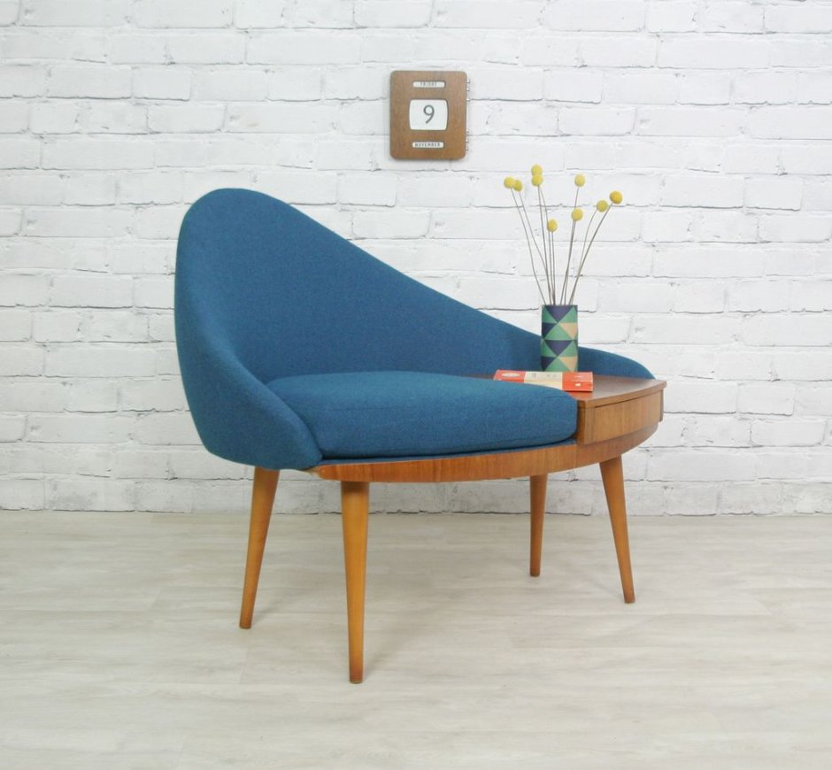 1960s Mid Century telephone Chair Seat