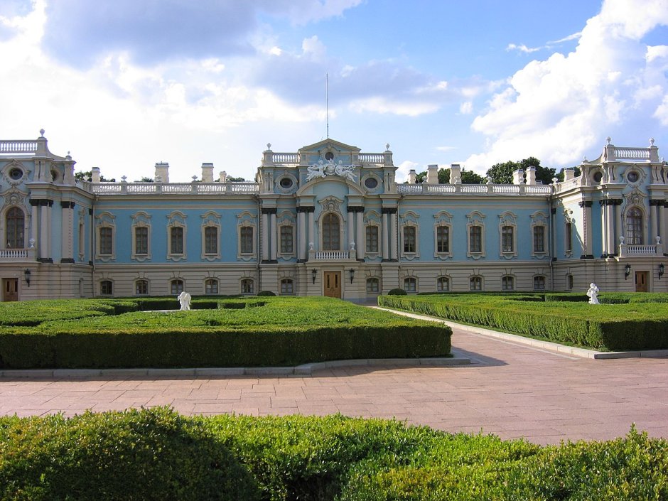 Мариинский дворец в Киеве Растрелли