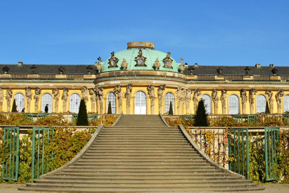 Сан-Суси дворец и парк Фридриха Великого Потсдам