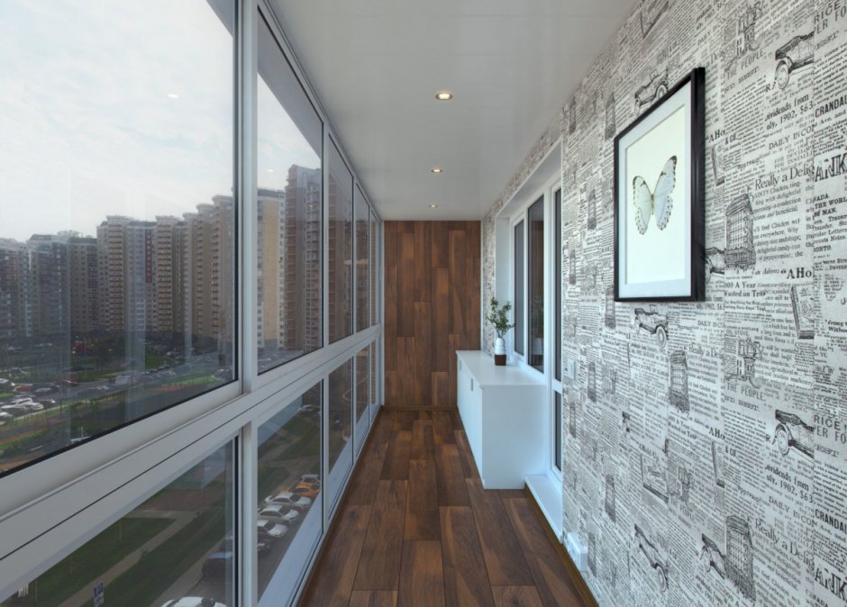 Остекление балконов Рехау