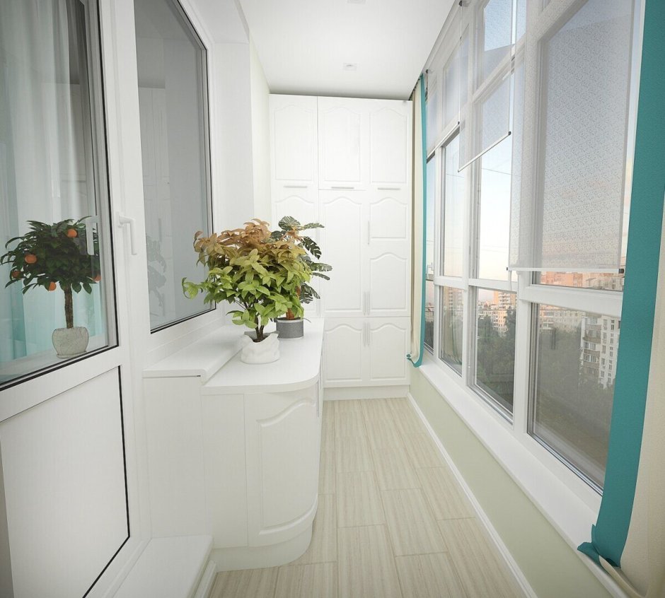 Отделка лоджии под ключ