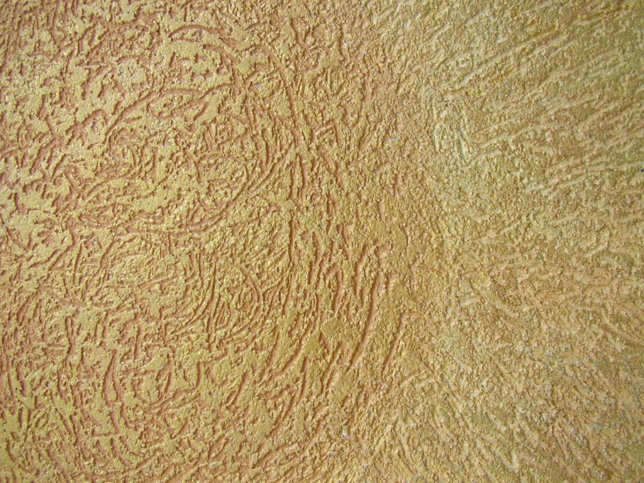 Фактурная штукатурка короед