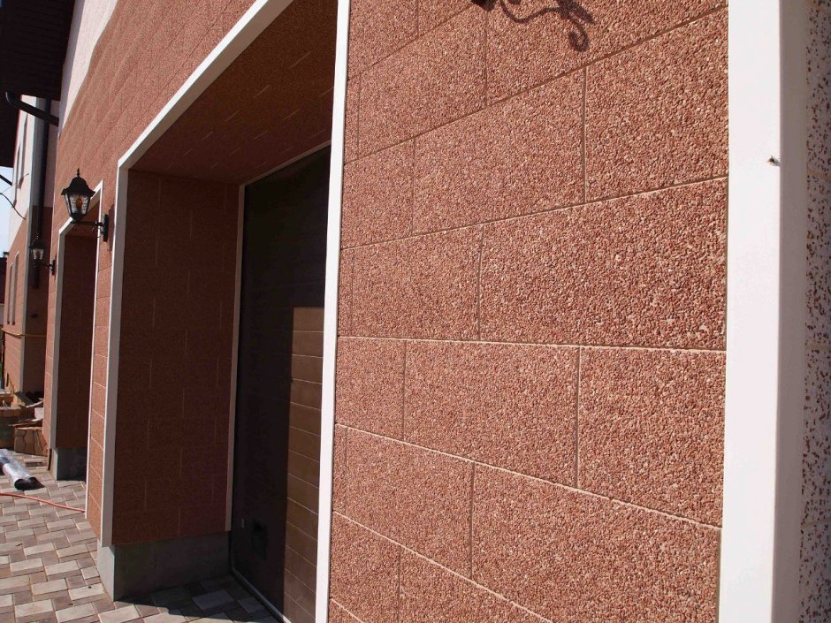 Фассадный термопанели мраморная крошка