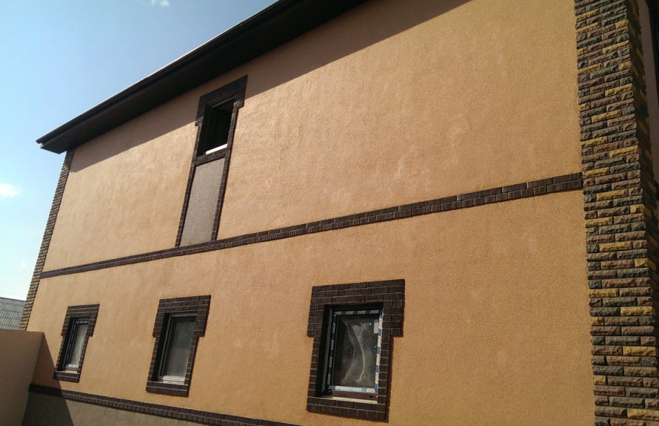 Силикатная фасадная штукатурка