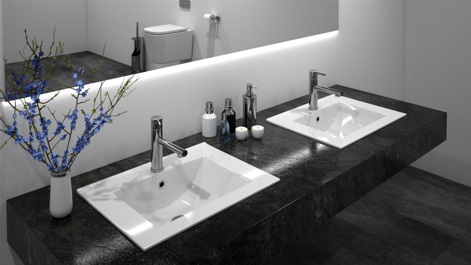 Раковина 52 см Catalano sottopiano 1so5200