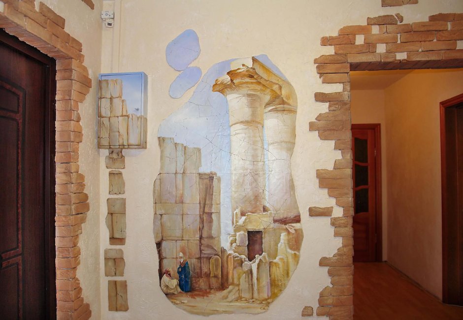 Роспись стен в итальянском стиле
