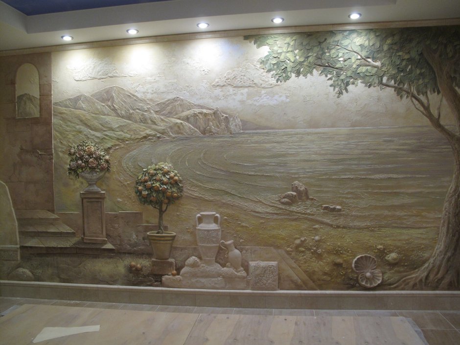 Декоративная роспись стен