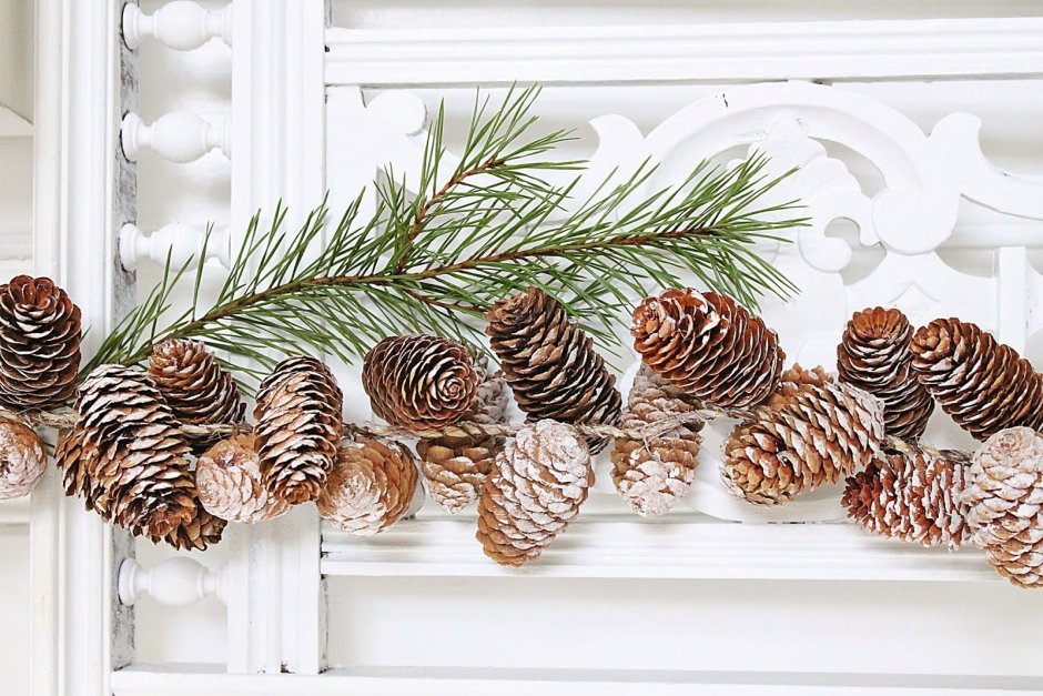 Поделки из шишек