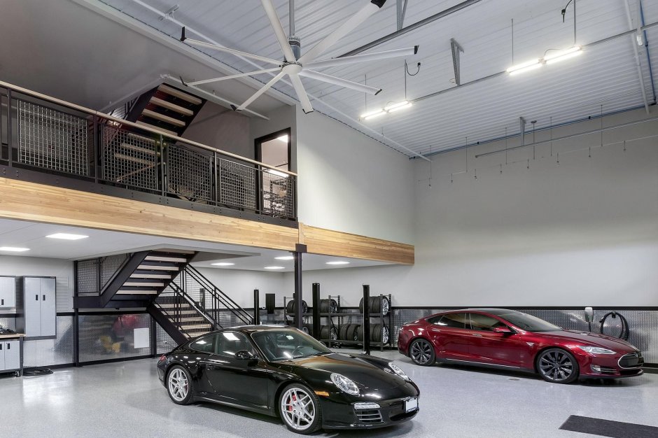 Modern car Garage