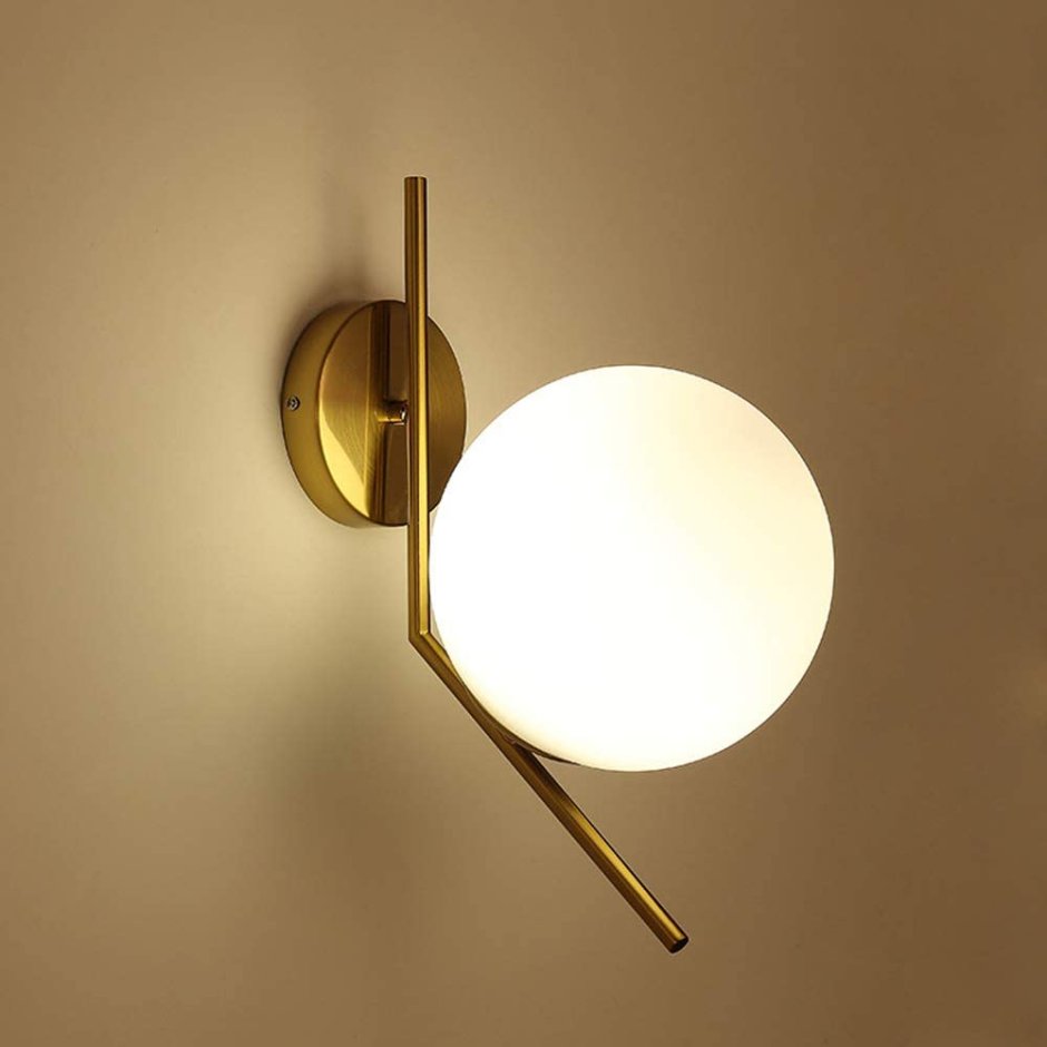 Бра Light point Luna Wall Lamp Gold артикул 44.479