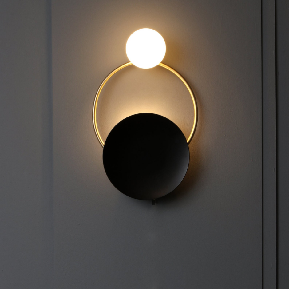 Бра Light point Luna Wall Lamp Black