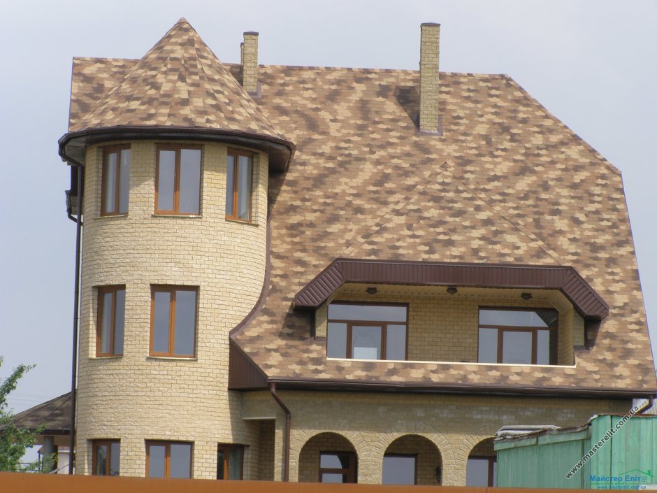 GAF черепица Charcoal haus