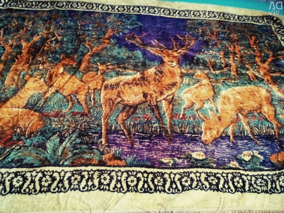 Армянский ковёр с оленями