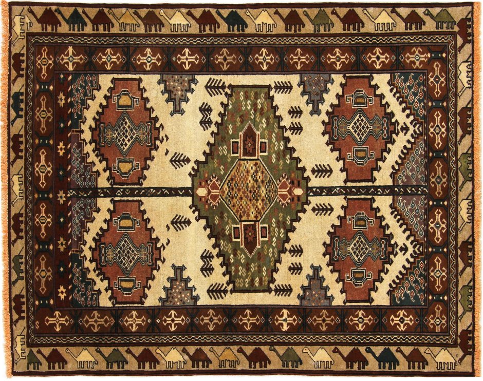 Туркменские ковры в дизайне