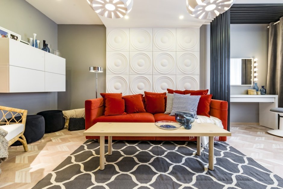 Стеновая 3d панель "Кристалл