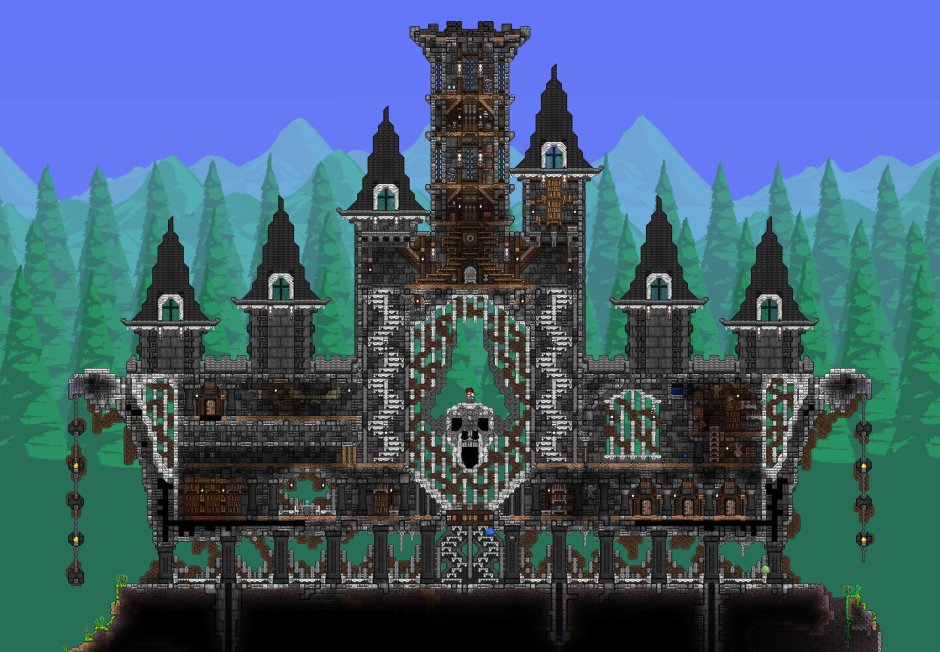 Terraria замок