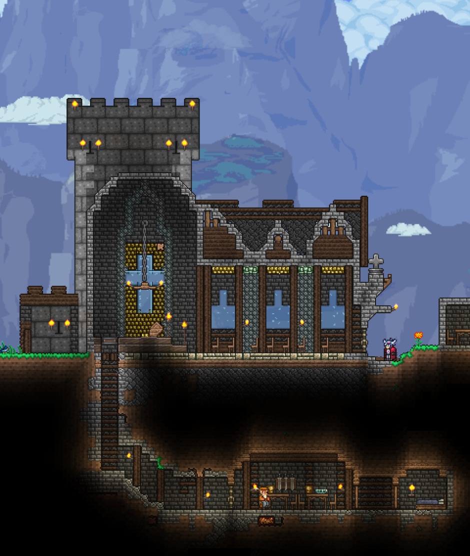 Terraria дворец