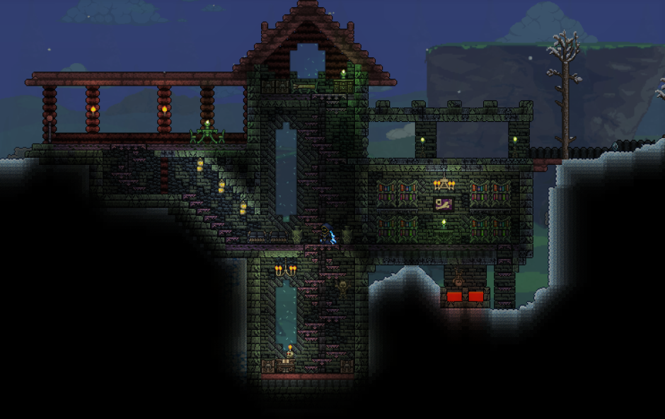 Frozen House Terraria