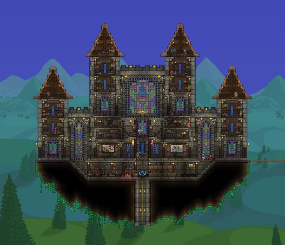 Terraria дворец